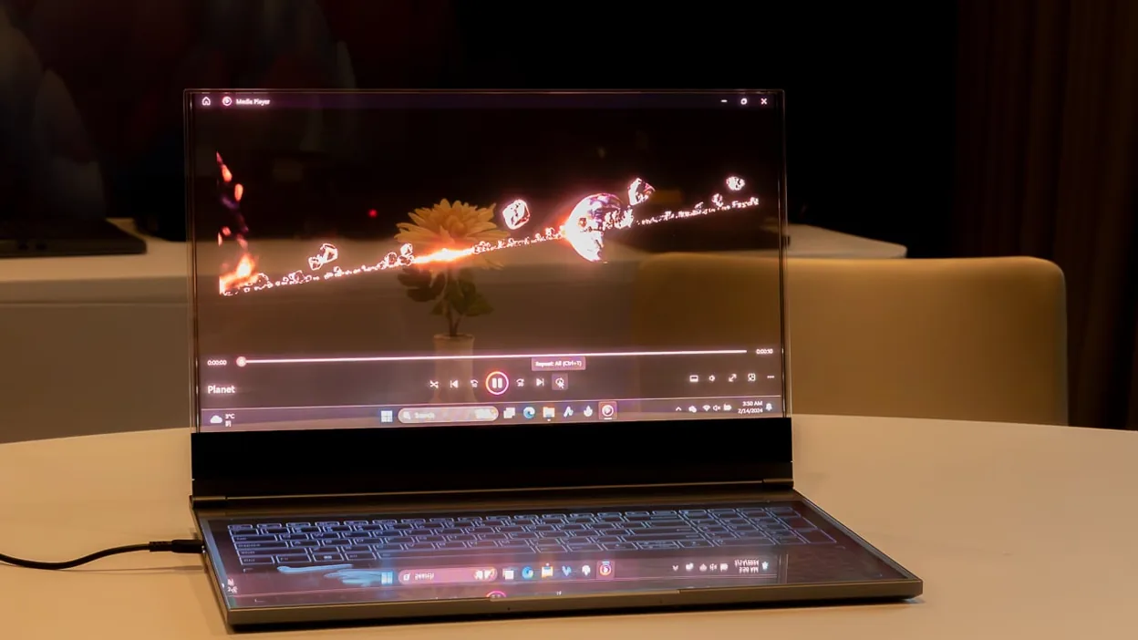 Will Lenovo ThinkPad transparent laptops change the way we work?