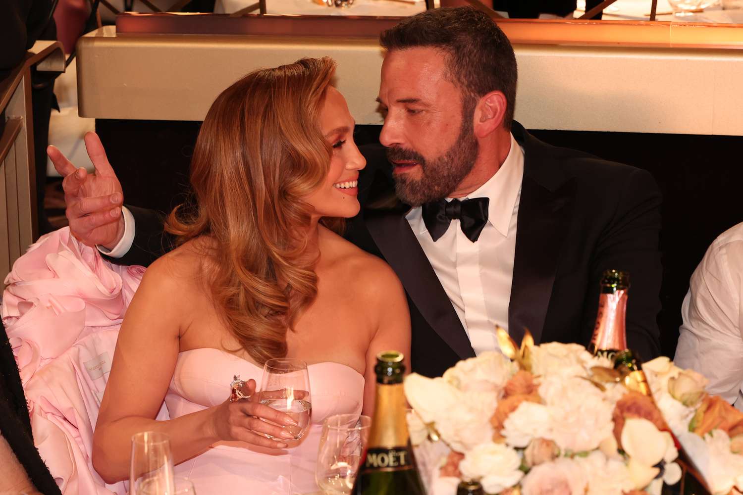 Celebrity couple at Met Gala 2024:Jennifer Lopez and Ben Affleck's love on the red carpet.