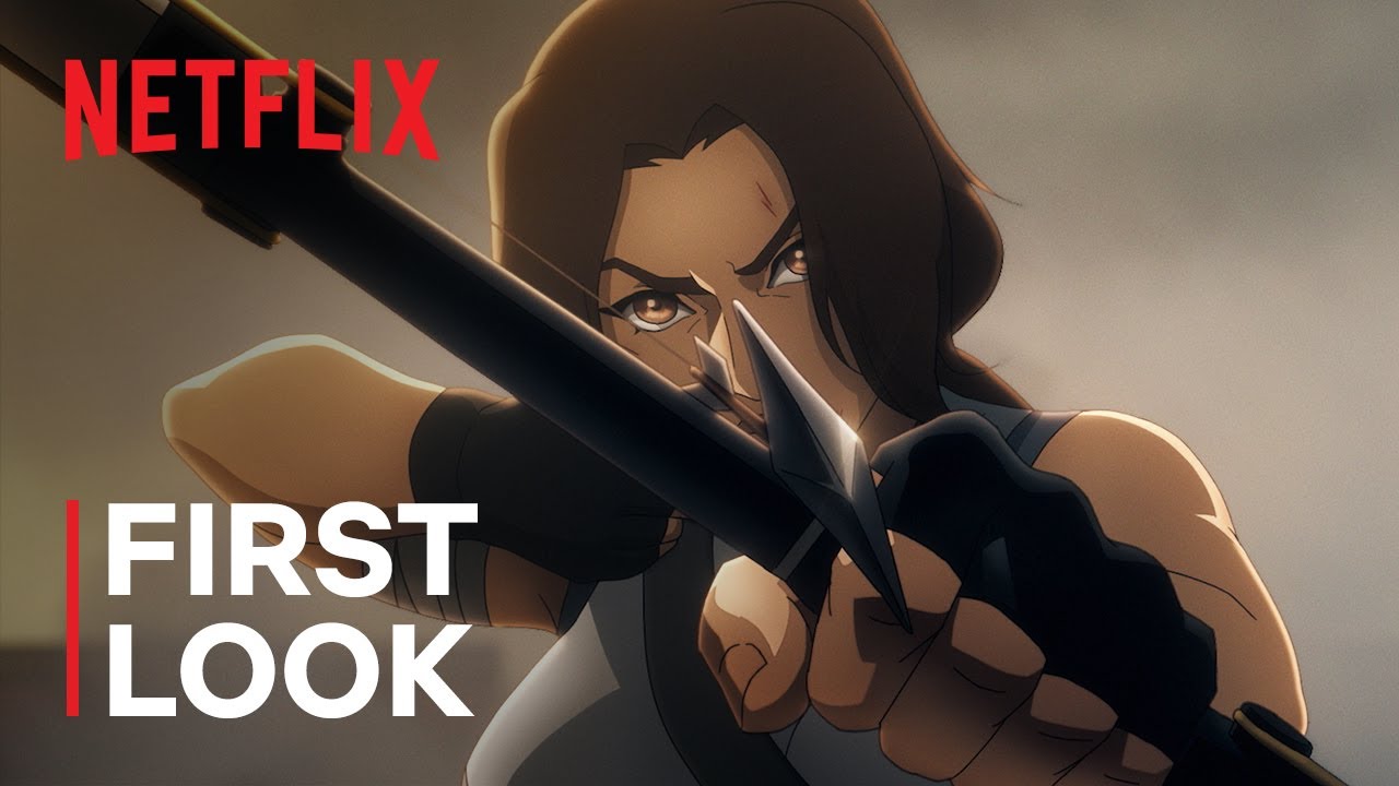 TOMB RAIDER Anime Set to Revolutionize Netflix on October 10.